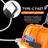Lanterna Portátil LED 500W Recargable Con Pantalla De Energía Para Camping Pesca Y Emergencias Luz De Búho ABS Fuente De Alimentación Lithium Metal - details 8