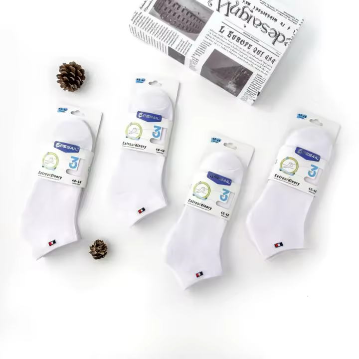 Calcetines Tobilleros Hombre y Mujer – Pack 12 Pares – Algodón Ecológico, Transpirables y Anti-Olor – Calcetines Cortos Deportivos y Diarios - 1