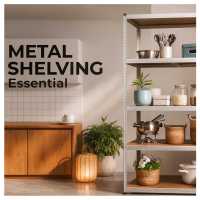 Ociodual Estantería Metálica Essential Plata 180x90x40cm - details 3