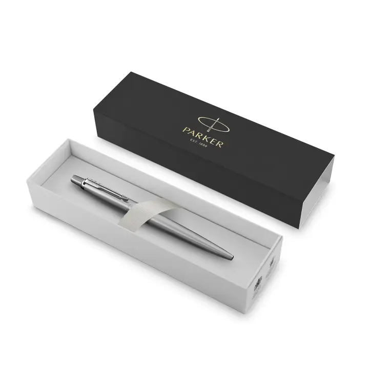 BOLIGRAFO PARKER JOTTER CORE ACERO CT ACABADO EN ACERO INOXIDABLE PULIDO - 1
