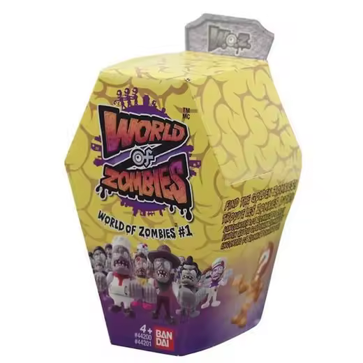 BANDAI - World of Zombies - Coleccionables - Busca las figuras de 6 cm de World of Zombies y encuentra a los personajes de diferentes nacionalidades alrededor del mundo  - Idea regalo - Edad recomendada mayores de 4 años - 1