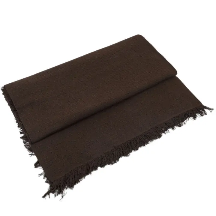 Almeritex 2000 Colcha Multiusos Sofa,Manta Foulard ,Plaid para Cama,Cubresofa Cubrecama,jarapas,Comoda Practica y Suave- MARRON - 1