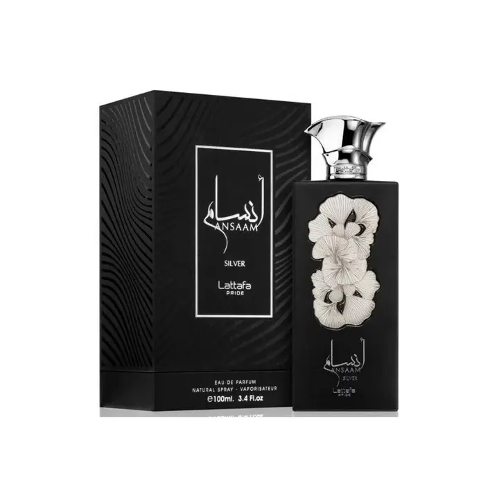 LATTAFA Pride Ansaam Gold & Silver – Perfumes Árabes Exclusivos para Mujer | Elegancia, Intensidad y Distinción en Cada Gota100ml - 1