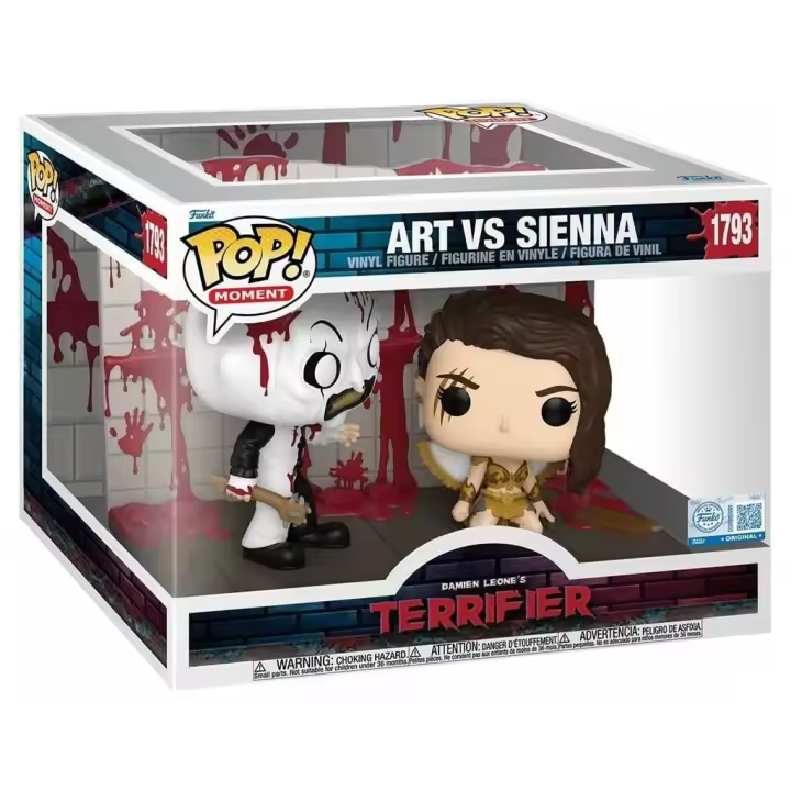 Funko Pop Moment Terrifier Figura Art VS Sienna Juguetes FUNKO - 1