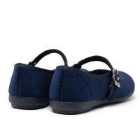 VULLADI 5409-032 Zapatillas de lona mujer 24336 XL MERCEDES TERCIOPELO MARINO - details 1