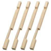 Reductor de Entrada de Panal de Madera 4PCS Durable para Guardar Panales Robadores de Miel Regalo para Principiantes en Jardín Backyard - details 0