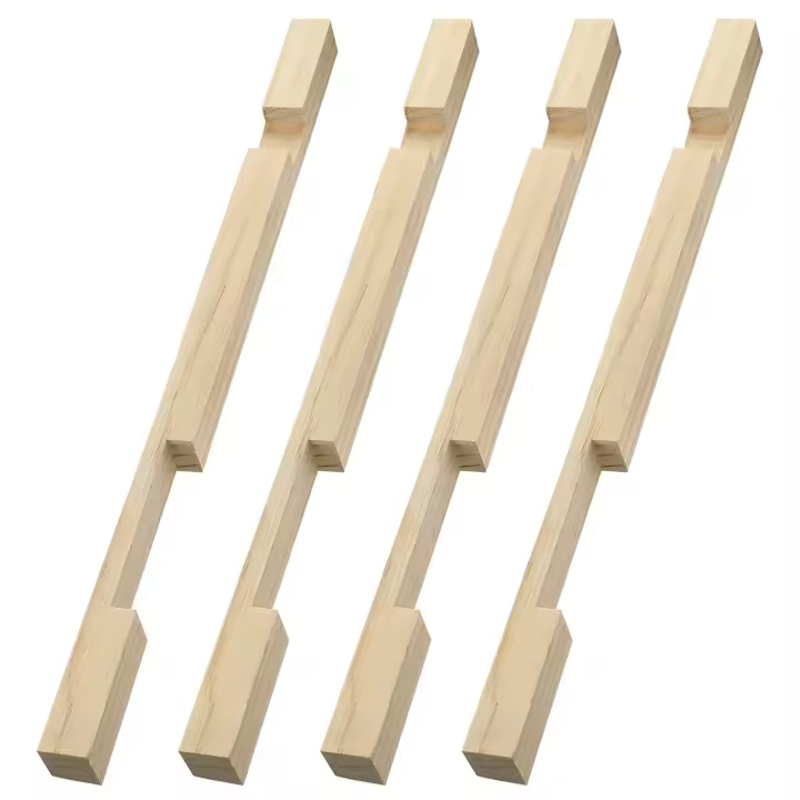 Reductor de Entrada de Panal de Madera 4PCS Durable para Guardar Panales Robadores de Miel Regalo para Principiantes en Jardín Backyard - 1