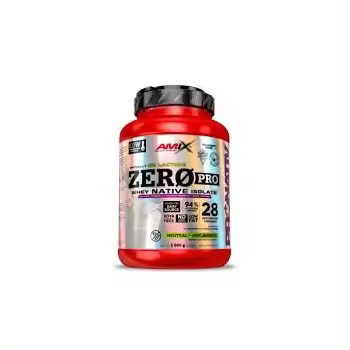 Amix Zeropro Protein - Proteína Aislada de Suero en Polvo - Alta Pureza, Sin Ingredientes Artificiales - 1