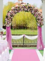 Carpetazo De Boda Rosa Para Hotel Carril De Fiesta Propuesta Y Ceremonias Material No Tejido Origen Zhejiang China - details 1