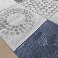 LILI HOME Alfombra Multiusos - Colección ROYAL Tamaños Disponibles: 40 x 60 cm / 50 x 80 cm / 57 x 115 cm /  57 x 145 cm / 57 x 190 cm 0.5 cm de espesor. 100% poliéster de alta calidad, con base de neopreno antideslizante. Moderna y elegante, perfecta par - details 10