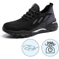 Zapatos de Seguridad para Hombres y Mujeres Zapatillas con Punta de Acero Antideslizante Calzado de Seguridad Ligeros y Transpirables Zapatos de Trabajo - details 4