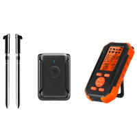 Termómetro De Carne Inalámbrico Digital Con Dos Probes Rango De 328 FT Para Barbacoa Horno Asador Cocina Herramienta De Medición Metal - details 9