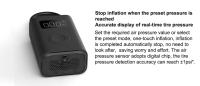 Xiaomi Mijia Compresor de Aire Portátil 2/2D – Inflador Eléctrico Inteligente con Detección Digital de Presión, Bomba de Aire para Coche, Moto, Bicicleta, Scooter y Balón - details 10