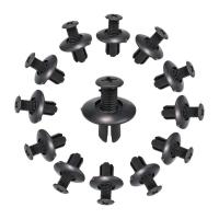 Clavos De Plástico Para Puerta 8mm Agujero Universal Negro Auto Retenci\u00f3n De Clip De Presi\u00f3n Accesorios De Automoci\u00f3n - details 9