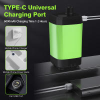 Kit De Ducha Camping Con Bomba RV Kit De Ducha Al Aire Libre Con Pantalla Digital Inteligente Y Pantalla Completa Ajustable 6000mAh - details 4