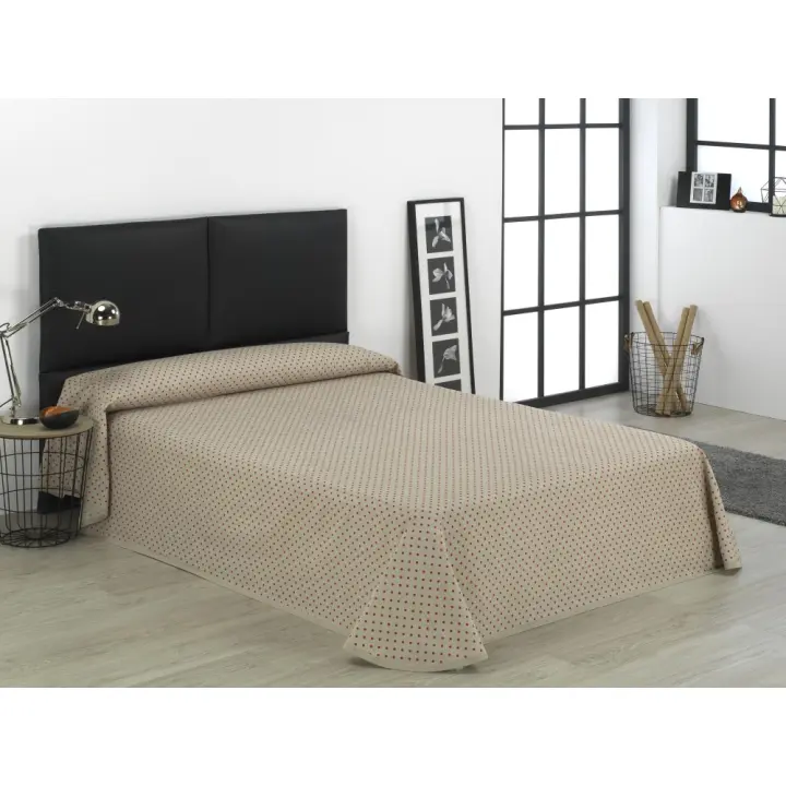 SABANALIA - Colcha estampada Niza (Disponible en varios tamaños y colores) | Colcha ideal para primavera y verano | Producto ligero y decorativo - 1