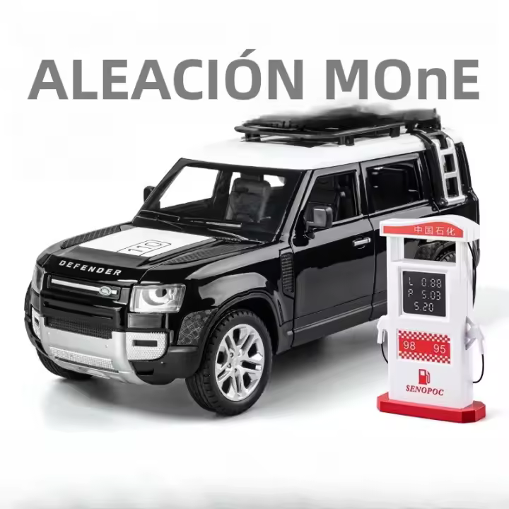 Coche De Juguete Land Rover Defender 1:24 En Escala SUV De Aleación De Metal Con Herramientas Desmontables Vehículo De off Road Para Niños Regalo Para Chicos - 1