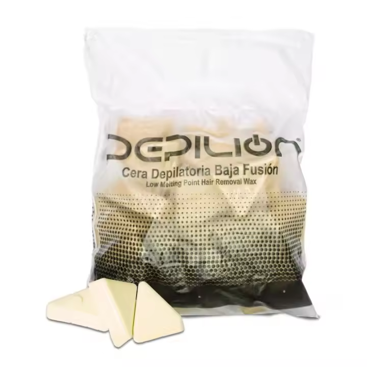 Cera Caliente Opal 1kg – Baja Fusión para Depilación en Pieles Sensible - Cera Depilion - 1