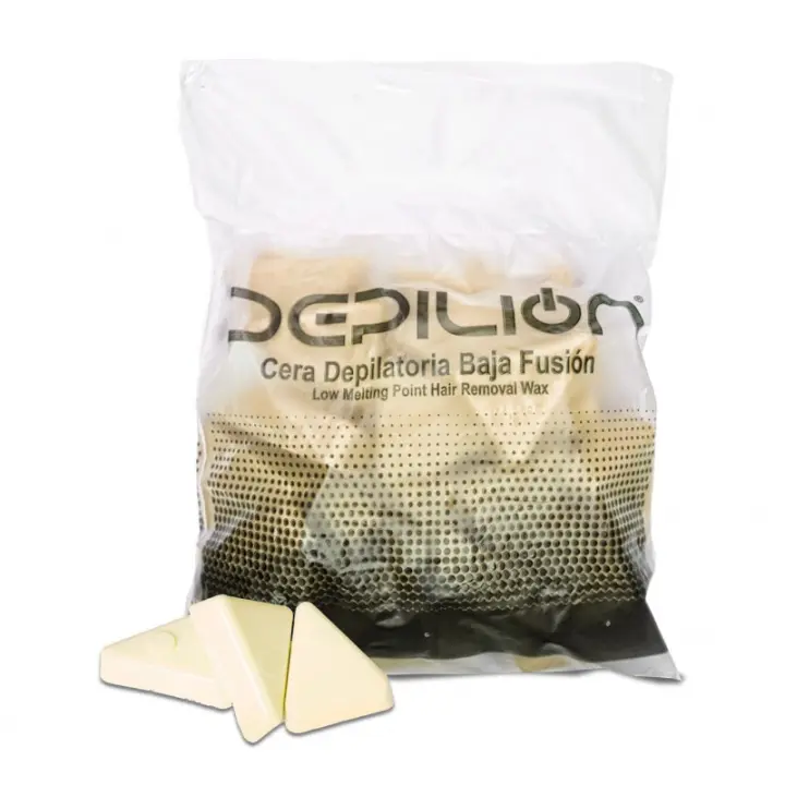 Cera Caliente Opal 1kg – Baja Fusión para Depilación en Pieles Sensible - Cera Depilion - 1
