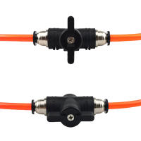 Conectores Rápidos De Juntas Pneumáticas Tubo De Aire Plástico BUC 4mm 6mm 8mm 10mm 12mm 14mm 16mm Plug Push into - details 5