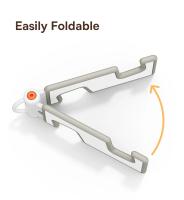 Baseus Soporte de Teléfono Plegable y Portátil – Mini Soporte Universal Delgado y Ligero, Montaje Estable para iPhone 13/14/15/16 Pro Max, Samsung y Más - details 11