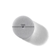 200-500Pcs Almohadillas De Esponja Blanca Antichoque Para Joyería 12x12MM Protección Para Pendientes Piezas De Hacer Manualidades - details 1