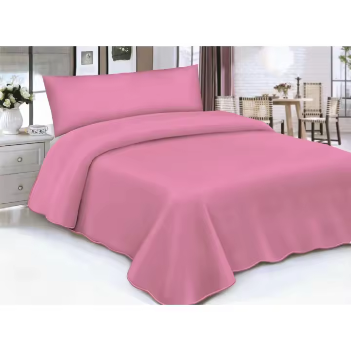 Textil-Home Juego de Sábanas Multihogar 100% Poliéster - 3 Piezas - 1