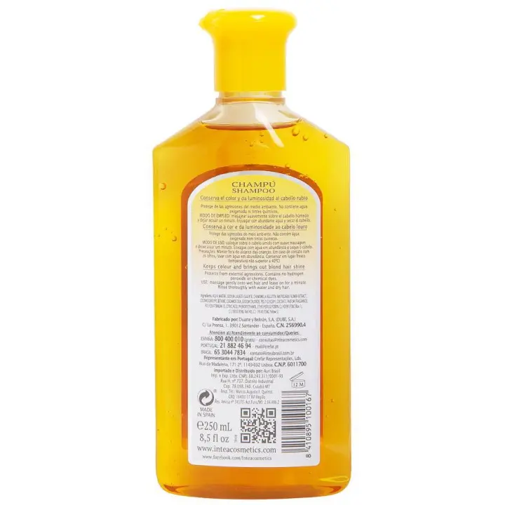 Camomila Intea Champu Reflejos Rubios 250Ml - 1