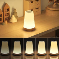 Lámpara Nocturna LED Recargable USB Control Remoto 13 Colores Cambiables Toque Dimmable Portátil Para Mesa Y Cama - details 1