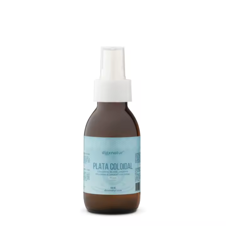 Dioxnatur Plata Coloidal Pura 20 ppm - Spray de 100 ml - 1
