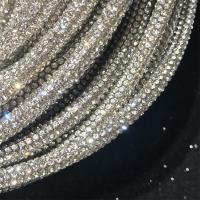 Aplicación De Cristal De Vidrio Con Diamantes Para Vestido De Boda Ropa Zapatos Bolsos Decoración De Cuerda De Tubo Colorido Para DIY - details 9