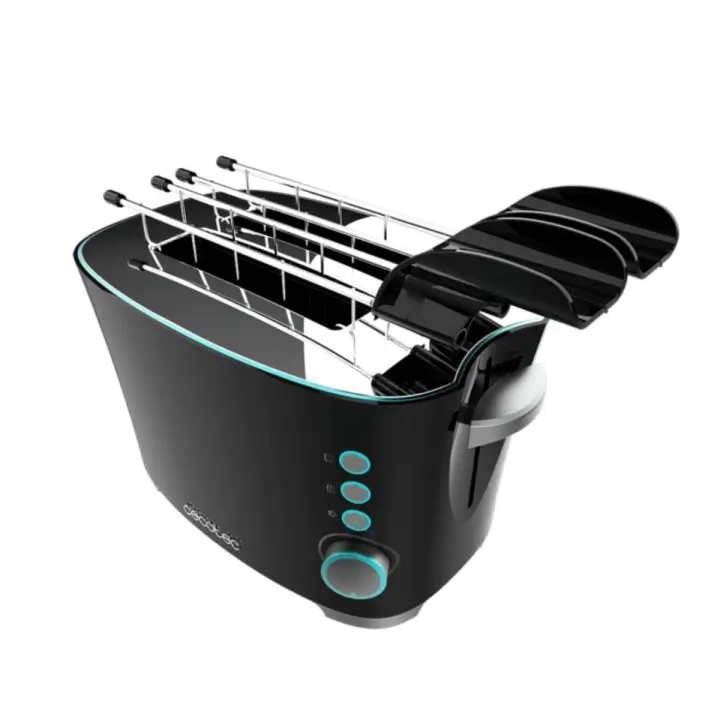 Tostador Cecotec Toast&Taste Double B 650W 7 posiciones negro - 1