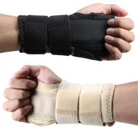 1PCS Soporte De Muñeca Para Tunnel Carpal Con 2 Correas Y Splint Metálico Estabilizador Alivia La Tenosinovitis Y Artritis - details 1
