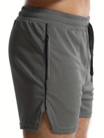 Shorts De Running Para Hombre Estilo Verano Deporte Fitness Malla Secado Rápido Transpirable Entrenamiento Pantalones De Sudor - details 21