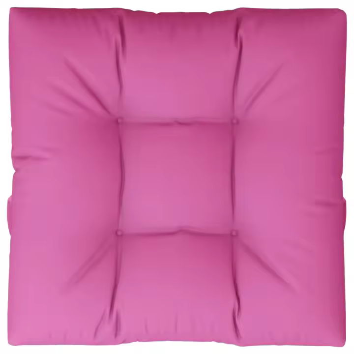 vidaXL Cojín para sofá de palets de tela 80x80x12 cm Color Diseño de hojas,  Rosa,  Tuquesa y mas Cojín Decorativo de Asiento Cojines de muebles de salon - 1