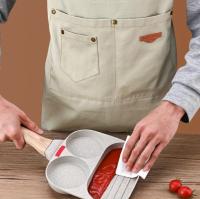 Sartén de Eggs Antiadherente Sartén de Horneado Cuadrado Espátula para Cocinar Cepillo Pequeño Portátil para Camping al Aire Libre - details 6