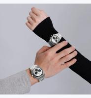 Reloj De Pulsera Deportivo Para Parejas NAVIFORCE NF8048 Para Mujeres Reloj De Cuarzo Acero Inoxidable Resistente Al Agua Regalo Ideal Para Amantes - details 5