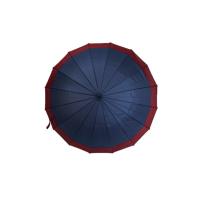 Paraguas largo grande de 16 varillas , antiviento, automático de 68 cm paraguas liso unisex - details 9