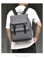 Mochila de moda urbana para hombre, bolso de viaje de gran capacidad, bolso de hombro para ordenador de negocios, mochila informal de moda - details 8