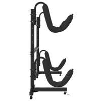 vidaXL Soporte para 2 kayaks acero 250x57x127,5 cm - details 4