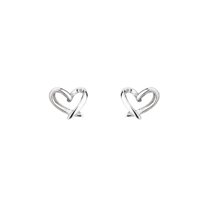 Pendientes para Mujer, Pendientes de Plata Ley 925 para mujer with form de Corazón,Día de San Valentín/Día DE LA Madre, para Mujer Novia Espovia - 1