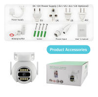 Cámara De Seguridad DBIT Wifi 2MP Full HD Exterior Visión Nocturna Protección Inteligente Hogar Impermeable Monitorización - details 13