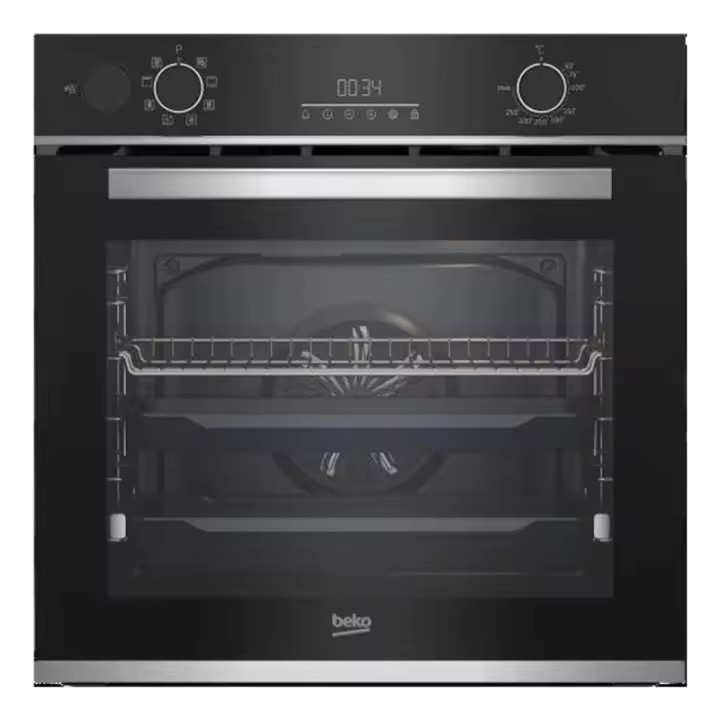 Horno BEKO BBIS13300XMSE Cristal Negro Vapor - 1