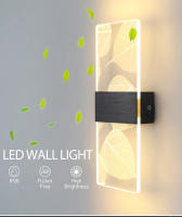 Lámpara De Pared LED Moderna Nórdica En Acrílico Láser Para Dormitorio Y Sala De Estar Luz De Noche Lateral 27cm 6W 85-265V Incluye Bombilla Instalación En Pared - details 0