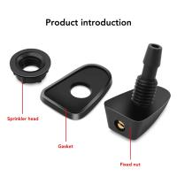 Boquilla De Spraying De Agua Para Limpia Parabrisas De Coche 1pcs Compatible Con Ssangyong Kyron Rexton Korando Actyon Tivoli - details 6