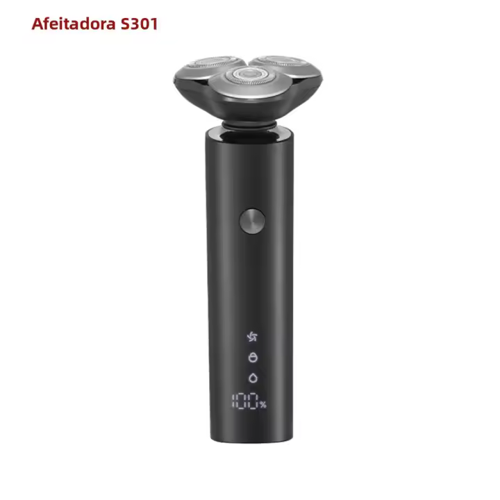 Nueva XIAOMI MIJIA Afeitadora Eléctrica Para Hombres S301 Máquina De Barba Afeitadora Portátil Cuchilla Flex IPX7 Lavable Trimmer Cerámica - 1