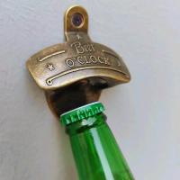 Abrepuertas Colgante Para Pared "Beer O' Clock" Herramienta De BBQ DIY Decorativa Para Bar Y Cocina Gadgets De Zinc Alloy - details 1