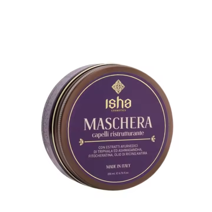 Isha Cosmetics Maschera Capelli Ristrutturante 200ml - 1