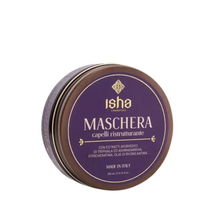 Isha Cosmetics Maschera Capelli Ristrutturante 200ml - 1