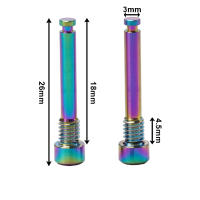2pcs Tornillos De Titanio Para Sistemas De Frenos De Disco Accesorios De Bicicleta Corrosión Libre Adecuados Para SR AM Avids - details 1
